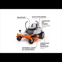 Zero Turn Lawnmower 