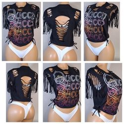QUEEN BAND Custom Fringe Tshirt
