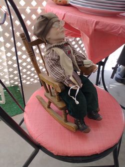 Antique Grandpa Doll..