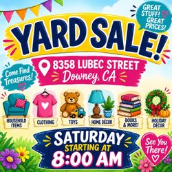 Garage Sale today only