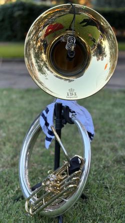 Tuba/Sousaphone IBI Gold/Silver