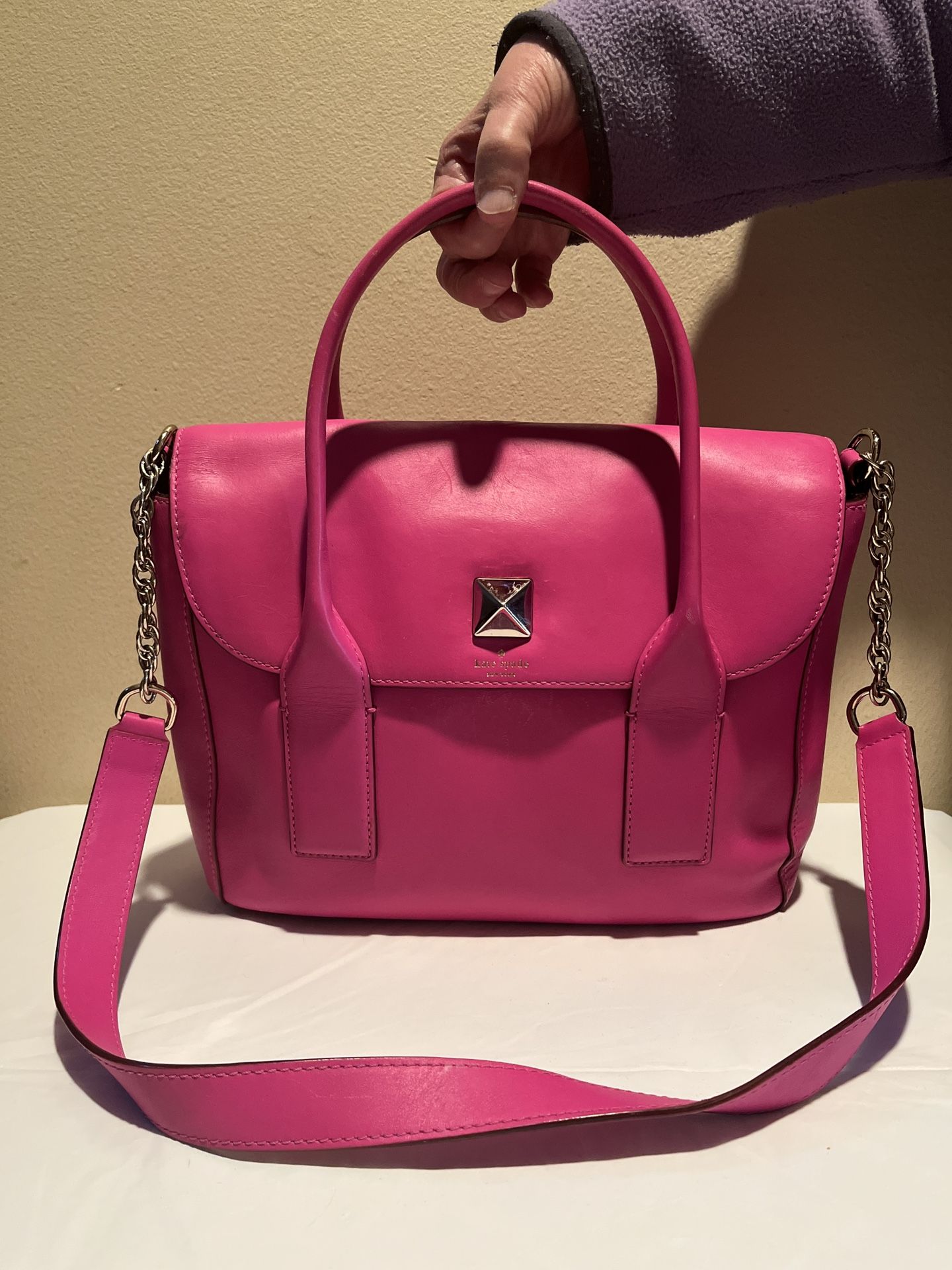 Kate Spade New Bond Street Florence Satchel Handbag Pink