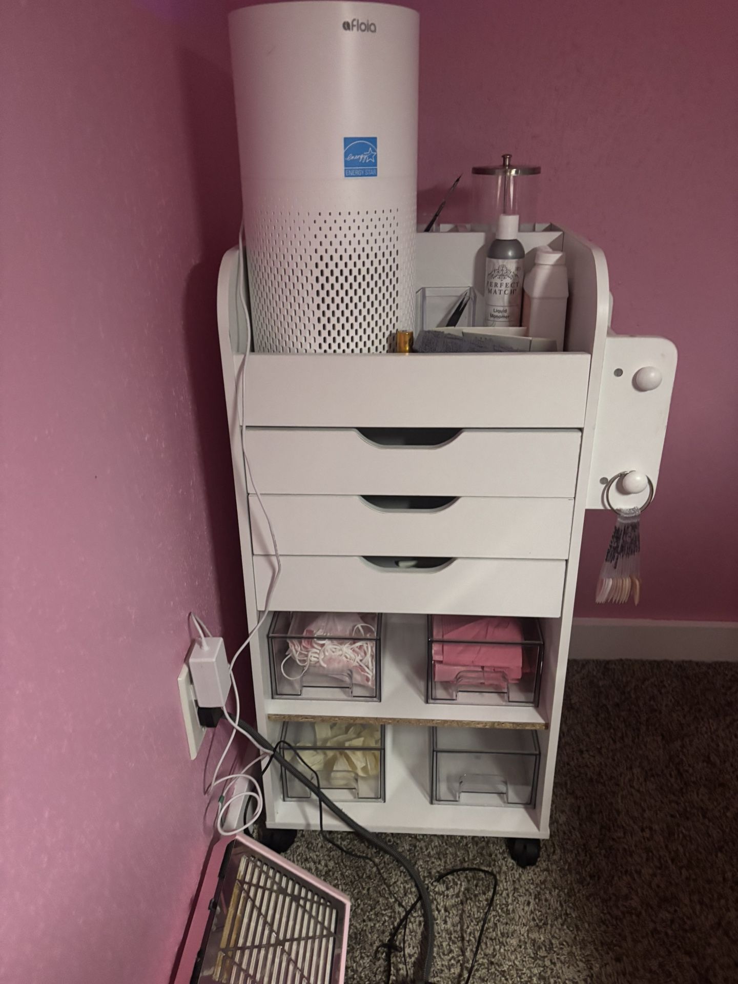 Nail Table And Accessories