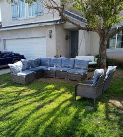Brand new patio sofa set patio outdoor furniture outdoor patio couch set 🆕☑️