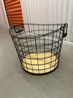 Metal basket 🧺