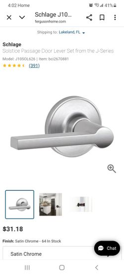 Schliage Accent Door Handle