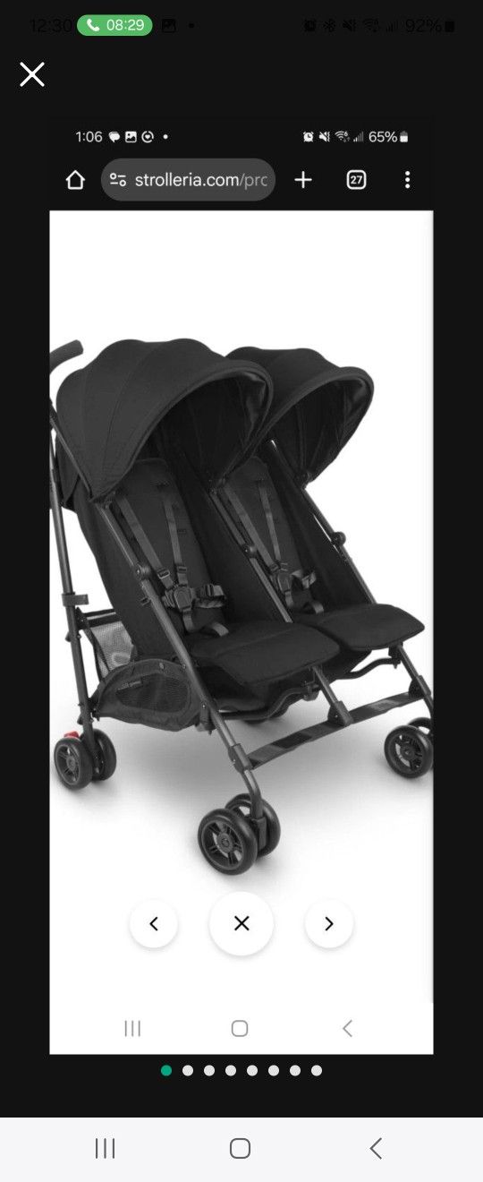 UPPAbaby G-Link V2 Double Stroller