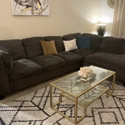 Beautiful Gray Couch