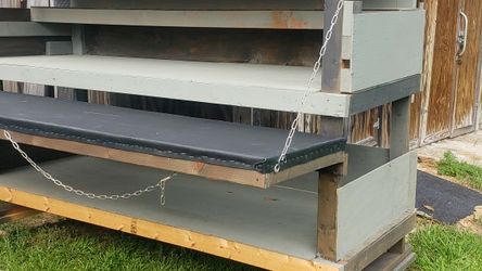Big Work Bench With  Fold Up table