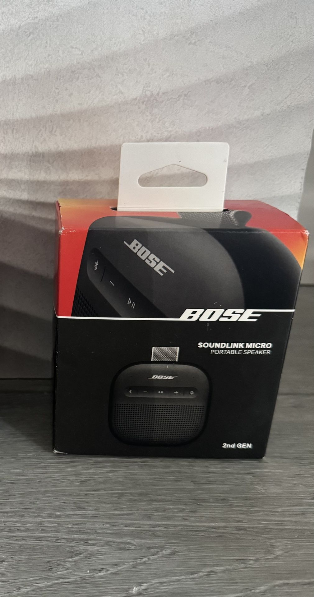 Bose - SoundLink Micro Portable Bluetooth Speaker (2nd Gen) - Black 895098-0100