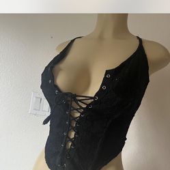 Y2k lace corset