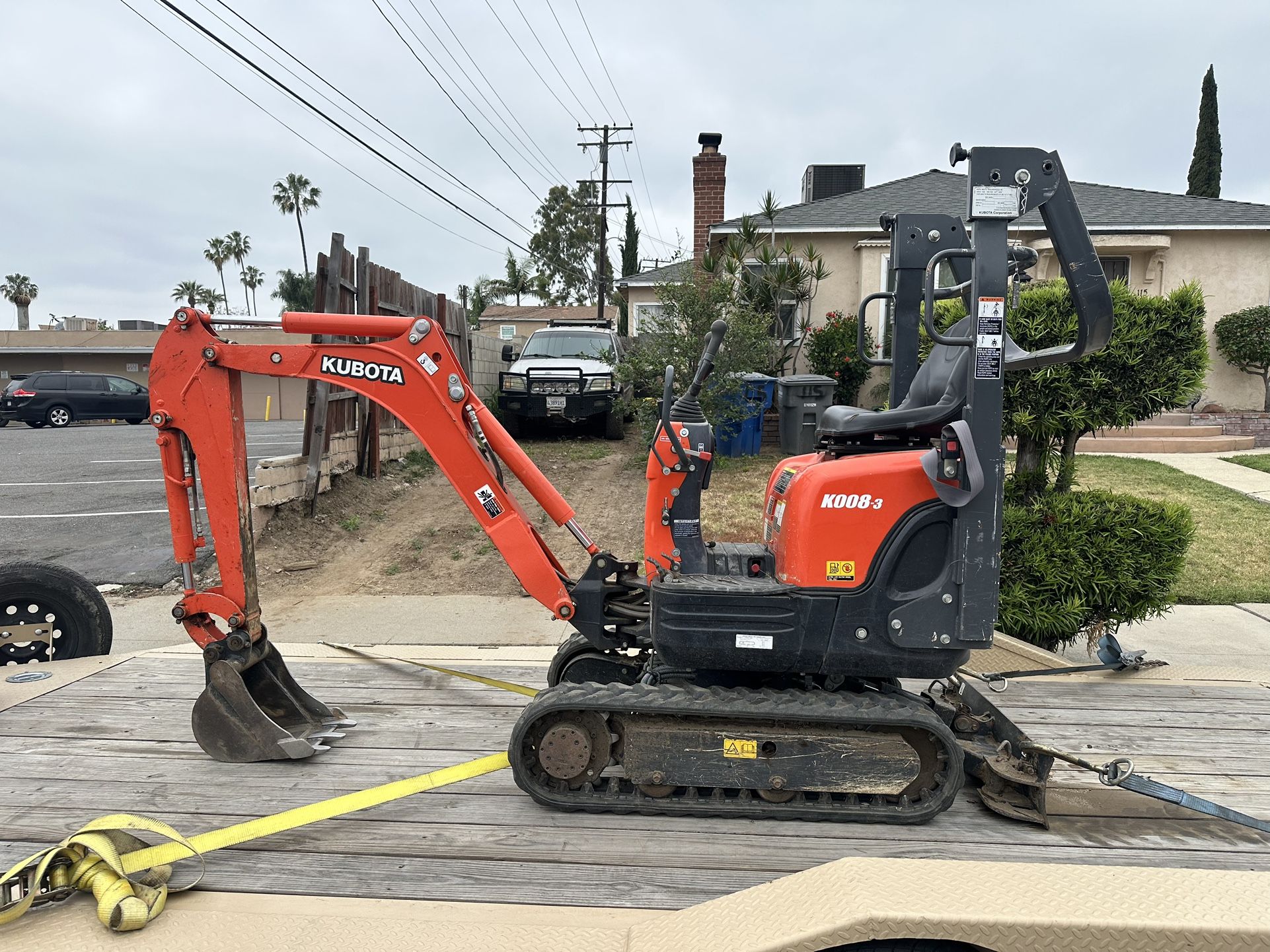 Mini Excavator Kubota K008-3