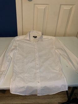 White Button up shirt Small
