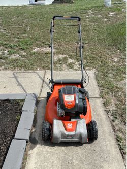 Husqvarna lawnmower self propelled AWD