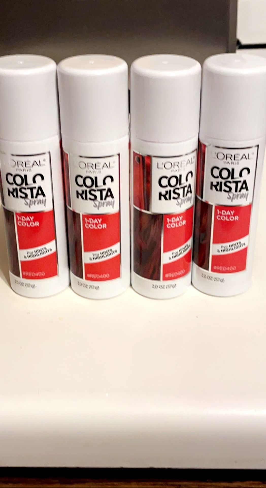 Red Color Hair Spray