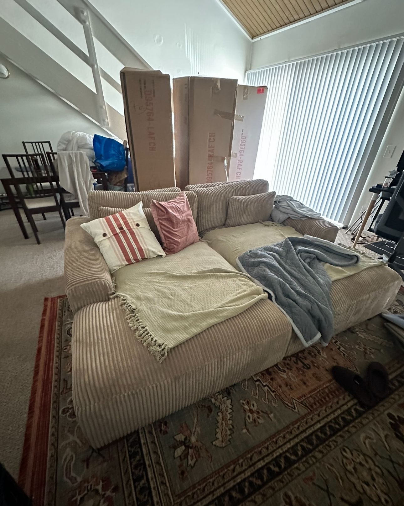 Upholstered Sleeper Sofa/Couch
