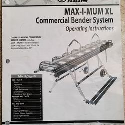 10' Metal Brake  & Slitter