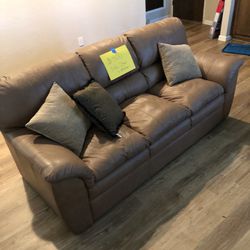 Sofa, chair and ottoman