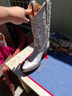 ​NIB Dan Post Women's Peanut Eel Leather Cowboy Boots - Size 9M