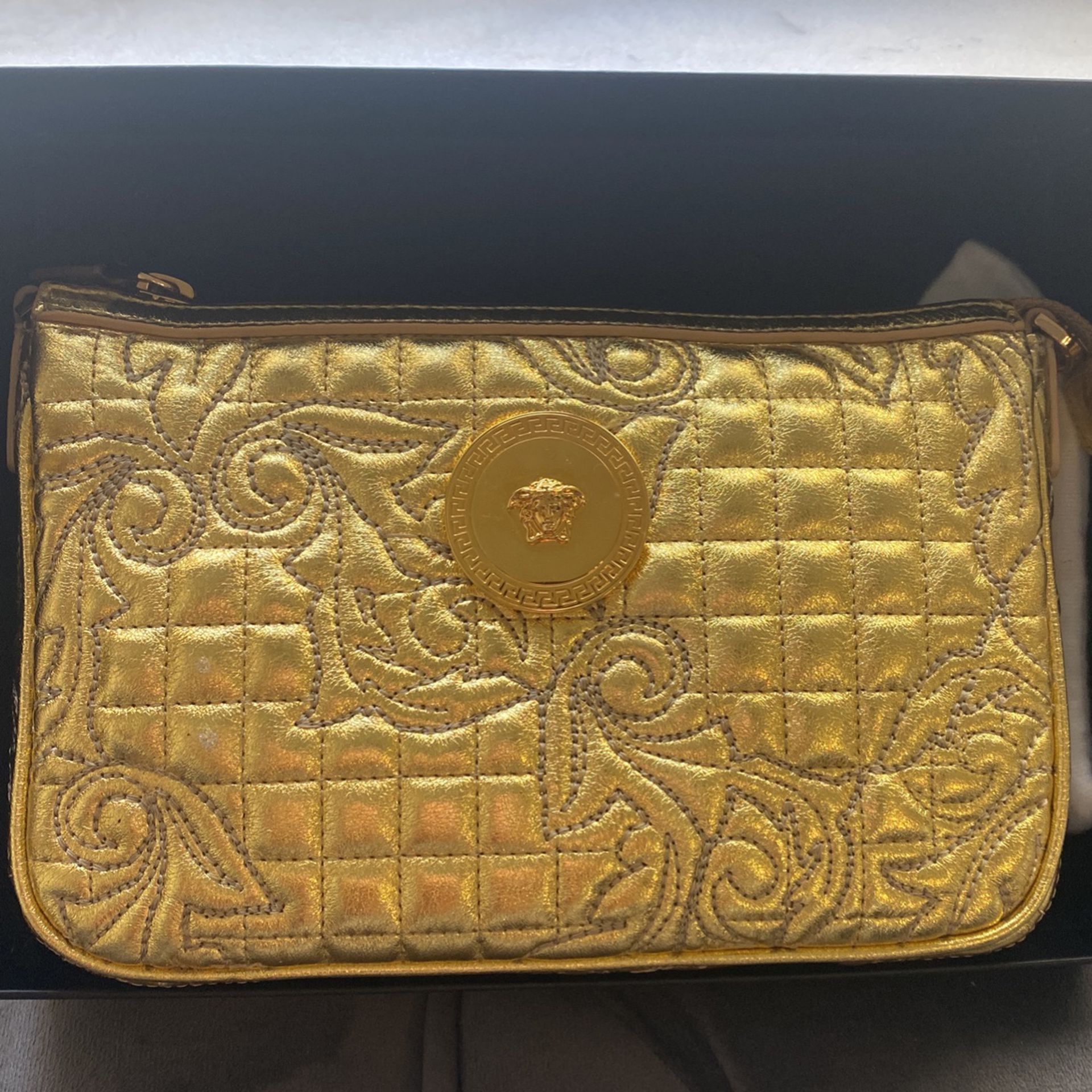 AUTHENTIC VERSACE BAG WITH CHAIN