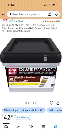 Framing nails
