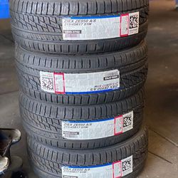 215/45r17 Falken Ziex ZE950 Set of New Tires Set de Llantas Nuevas 