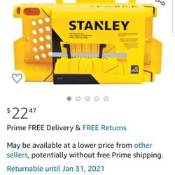 New Stanley Miter Box