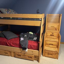 Twin Over Full bunk beds