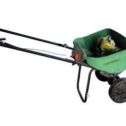 Scotts Standard Broadcast Spreader For Applying Fertilizer, Grass Seed, Or Other Lawn Care Products. 