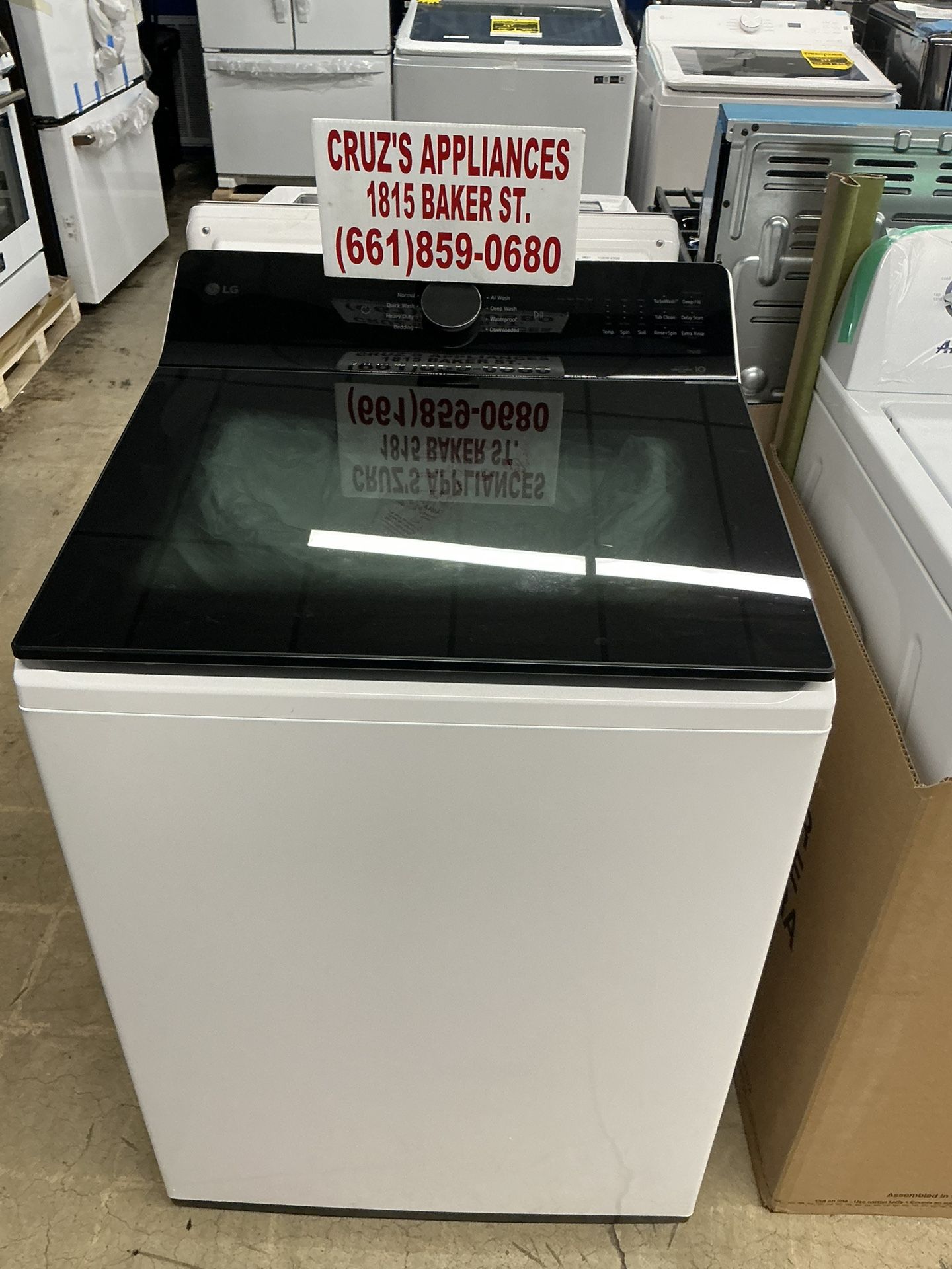 Cruz S Appliances Sales Brand New LG Washer