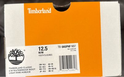 Timberland Classic 6-Inch Waterproof Boot Youth 12.5
