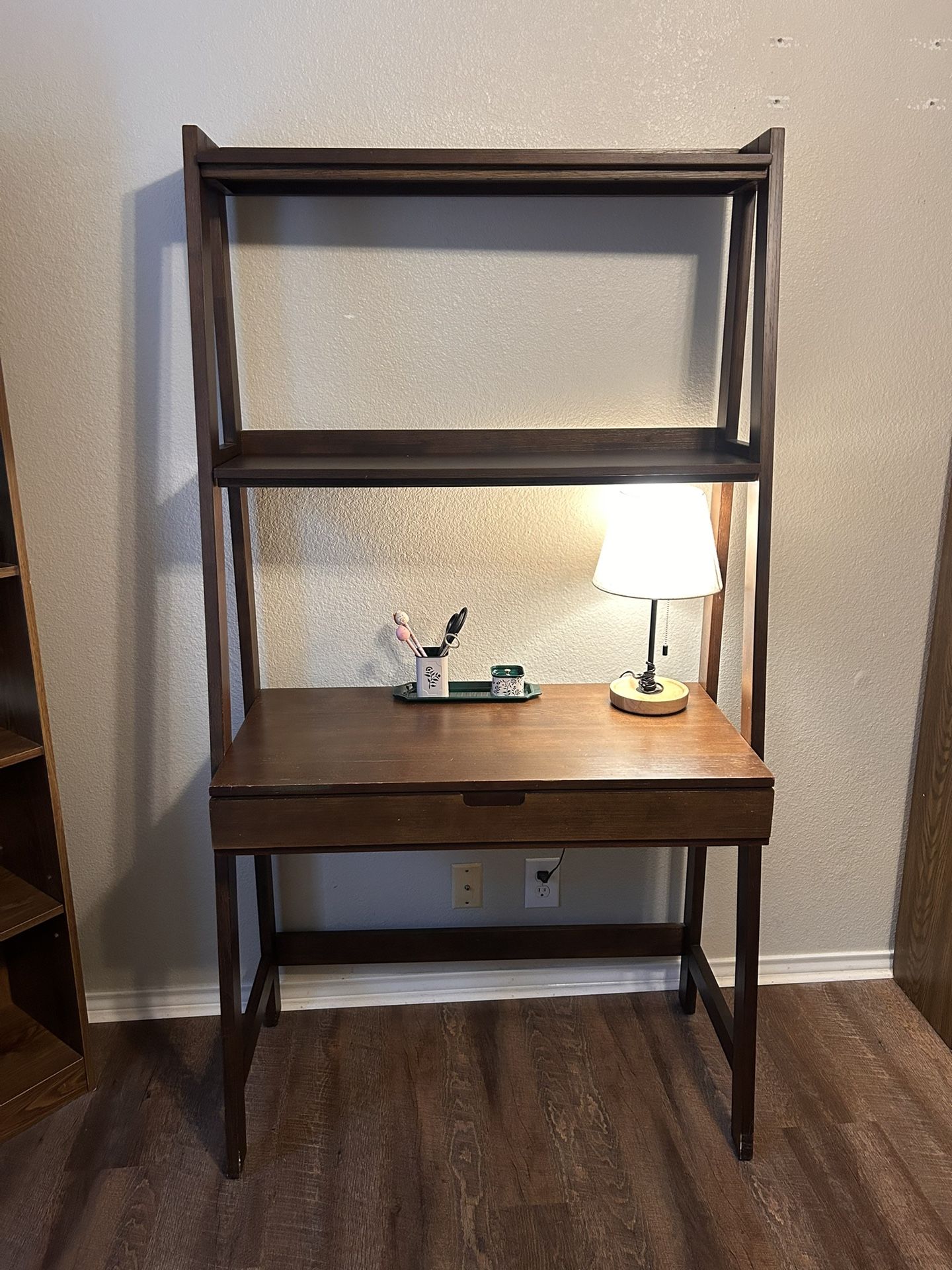 World Market Brown Wooden Desk