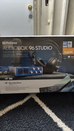 PreSonus AudioBox USB 96 Studio Audio Recording Interface Bundle