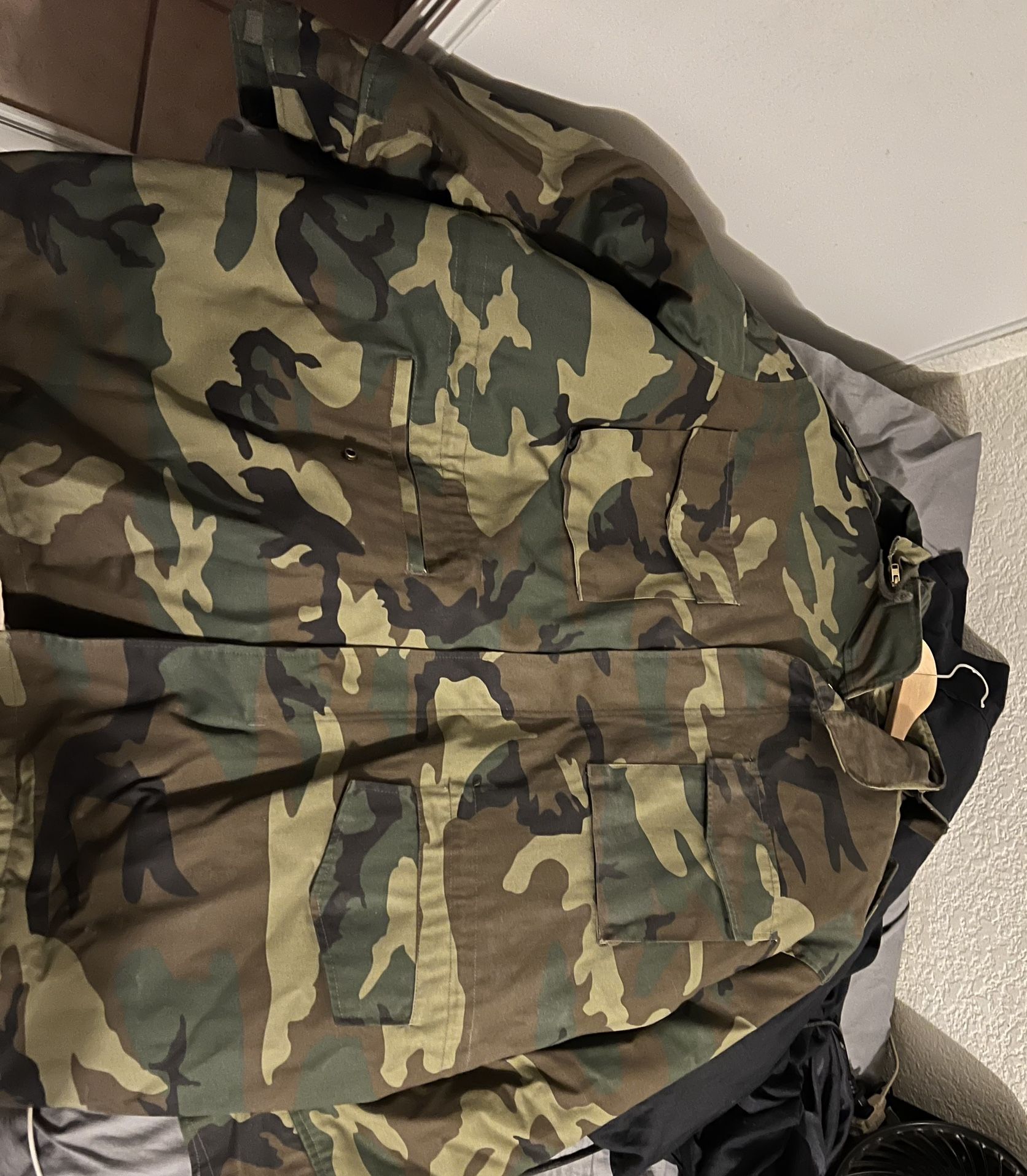 Rothco Field Heavy Duty Jacket Size 3xl With Hoodie