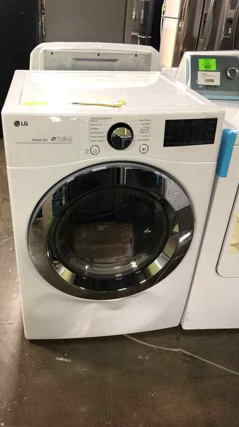 LG Electric Dryer Model: DLEX3700W 🔥 MN