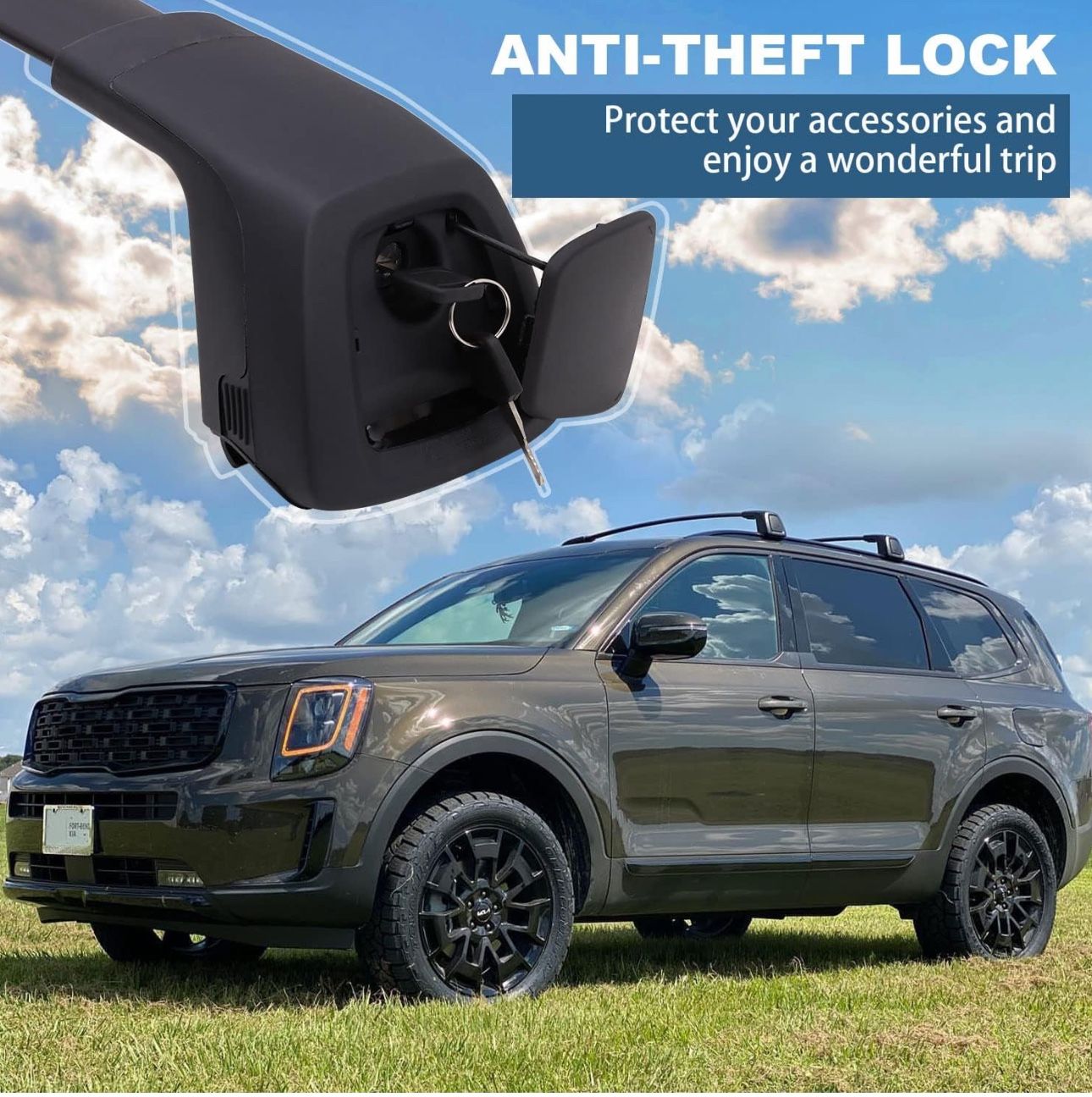 Kia Telluride Roof Rack Cross Bars