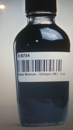 Black Woman fragrance 4ozs.