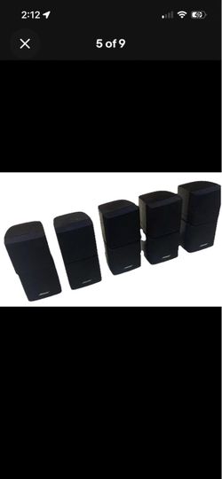 Bose Lifestyle Cube Speakers 5pcs