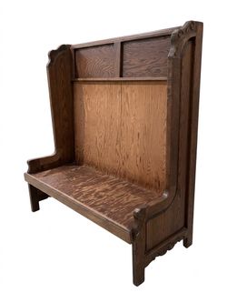 📸new photos📸 Pair of Vintage-Style High-Back Benches