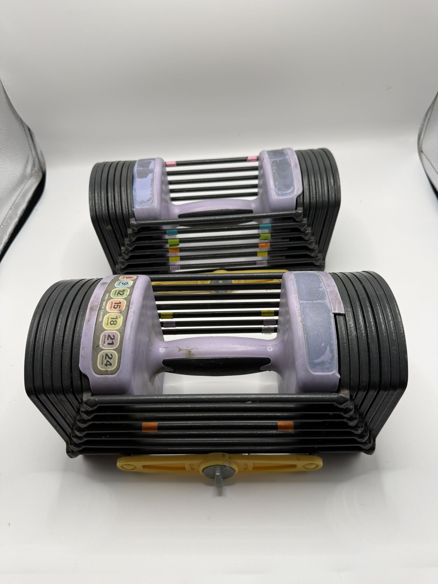 FREE Delivery 🏋️♂️ PowerBlock Adjustable Dumbbells – 24 lb Set (Each)