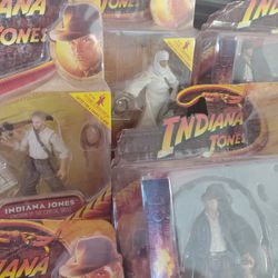 Un- opend Indiana Jones Action figures!