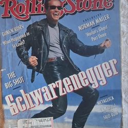 Rolling Stone Magazine Issue 611 August 22 1991 Arnold Schwarzenegger-Metallica 