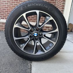 BMW 19 inch OEM Wheels With Michelin 255/50 R 19 Tires
