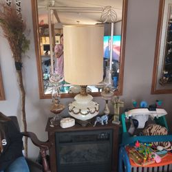 Very Large Antique Lamp