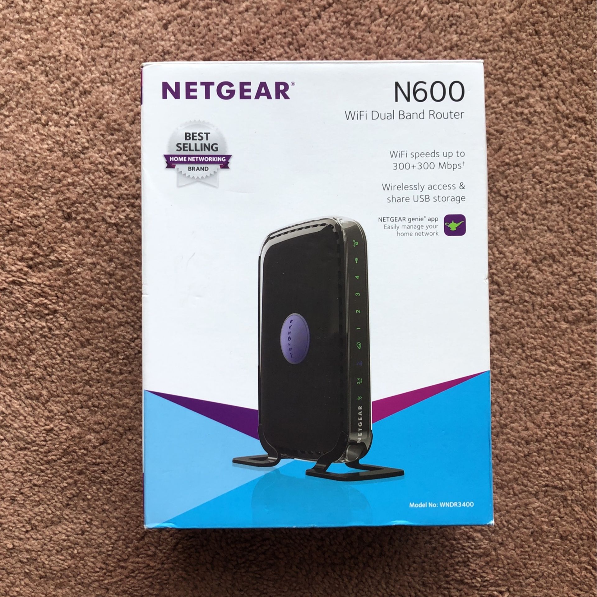 Netgear Wifi Dual Band Router with modem