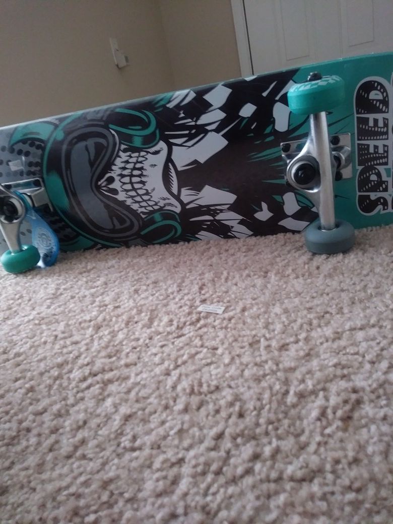 Brand new speed demon skateboard