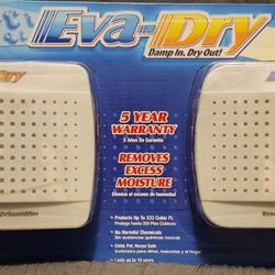 2 PACK -RV - EVA- DRY  MOISTURE  EXCESS REMOVER