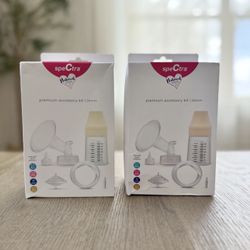 TWO Spectra Premium Accessory Kit 20 mm Flange Size for Breast Pump