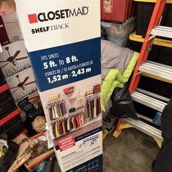 Closet maid Shelf Track
