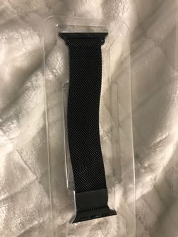 Black Apple Watch band brand new in package